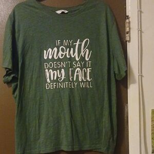 Green Graphic Tee